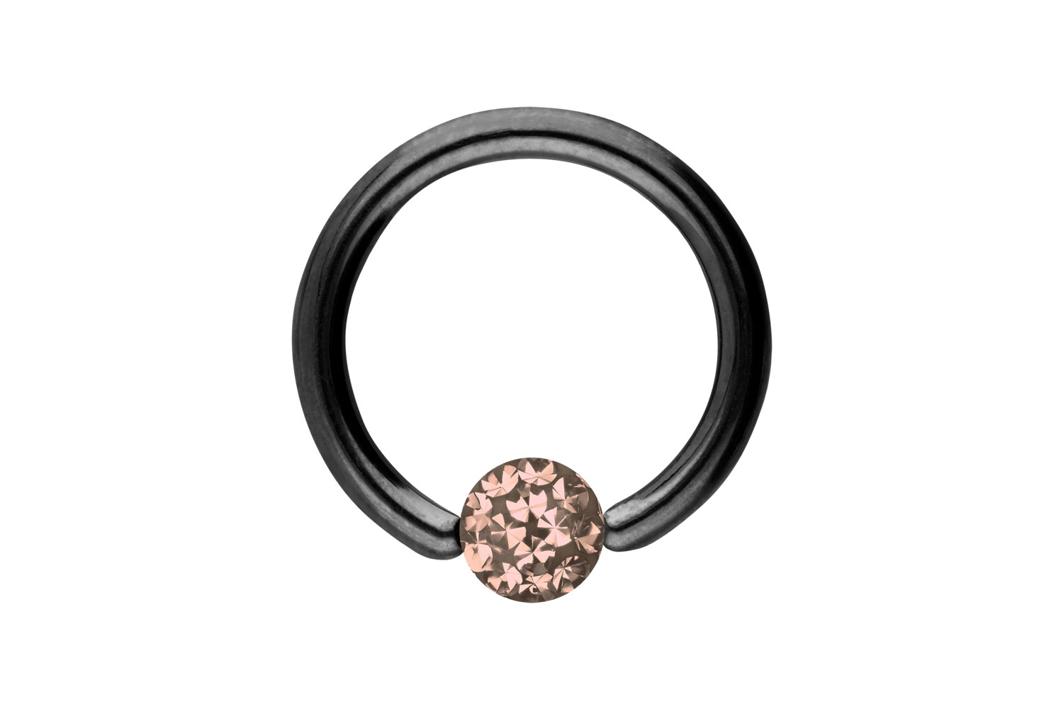 Titan Klemmkugelring Piercing EPOXY-KUGEL
